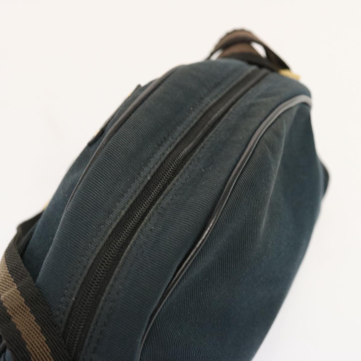 GUCCI Shoulder Bag Canvas Navy 90781 73223
