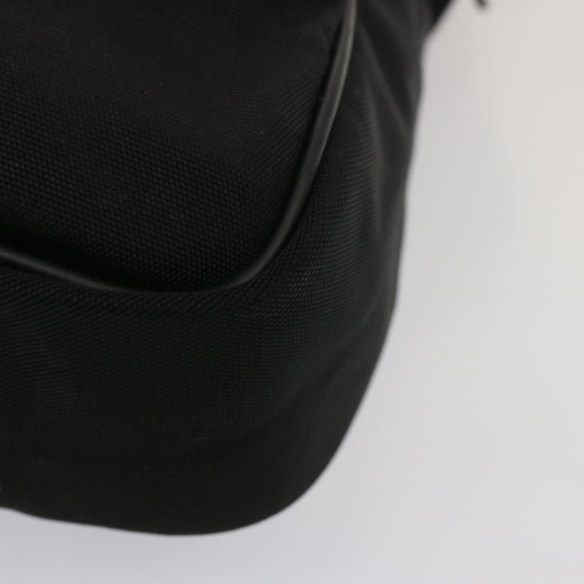 GUCCI Web Sherry Line Shoulder Bag Nylon Black Red Green 181061 73226