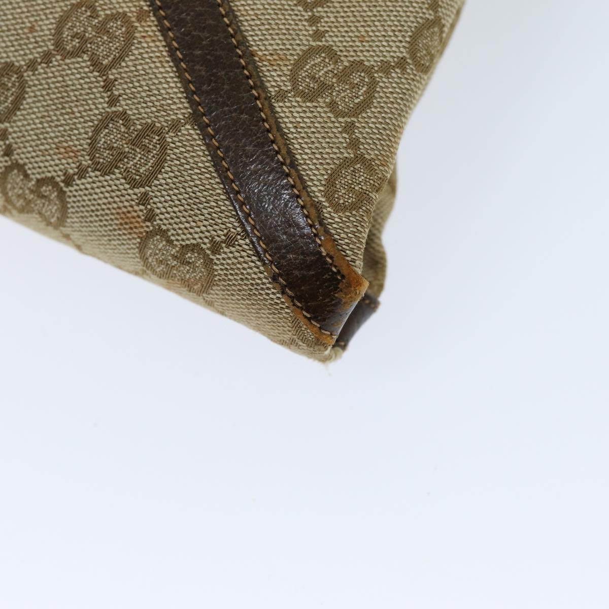 GUCCI GG Canvas Shoulder Bag 2way Beige 73227