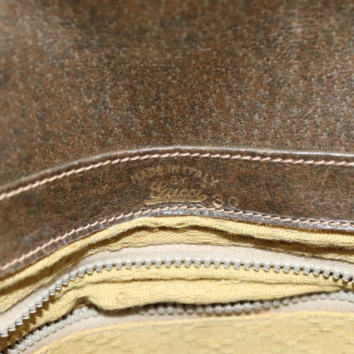 GUCCI GG Canvas Shoulder Bag 2way Beige 73227