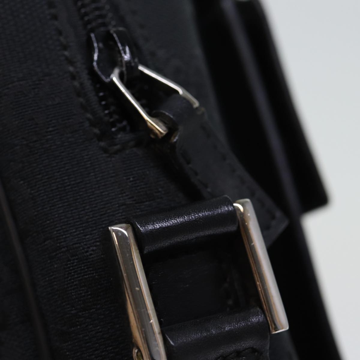 GUCCI GG Canvas Clutch Bag Black 018 1616 73233