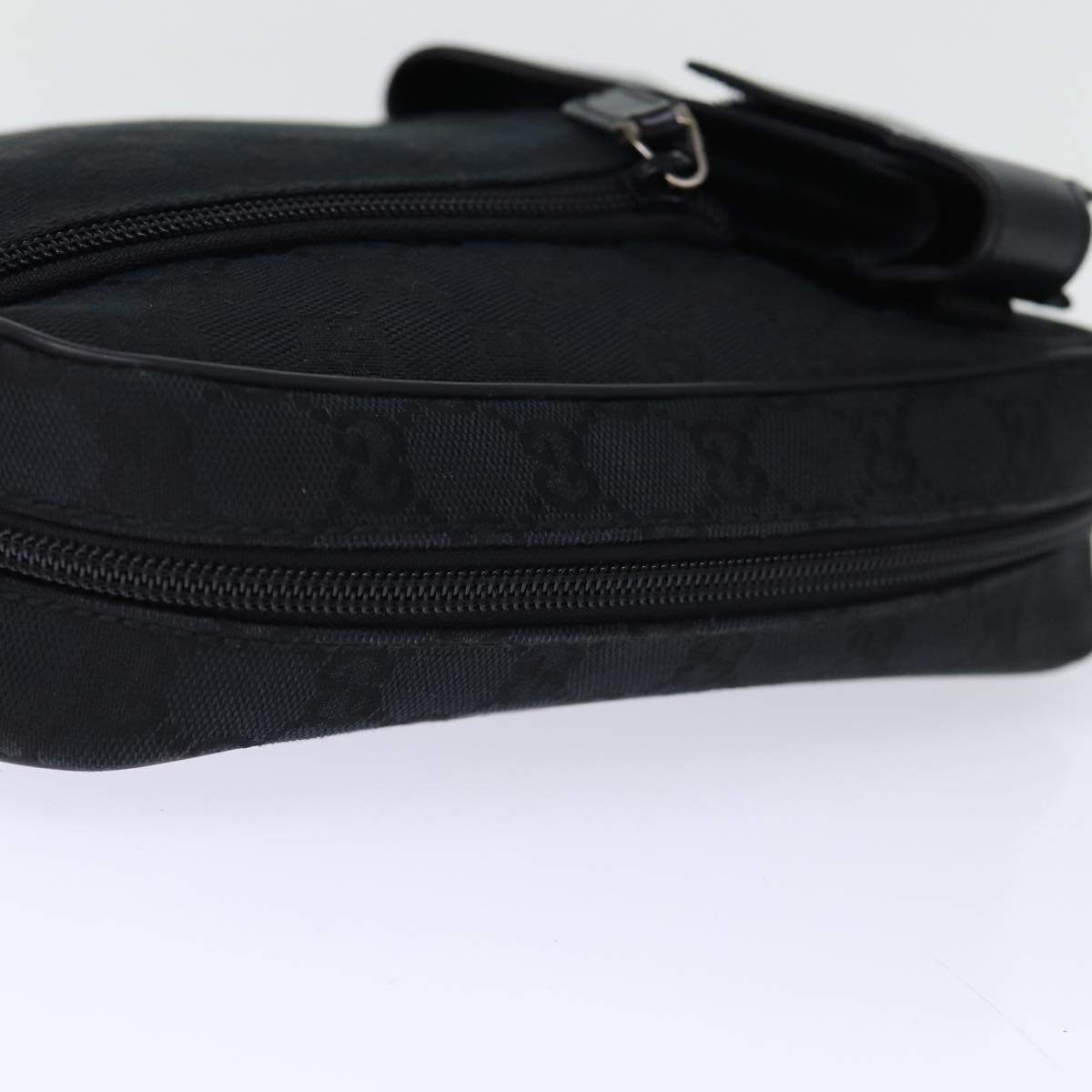 GUCCI GG Canvas Clutch Bag Black 018 1616 73233