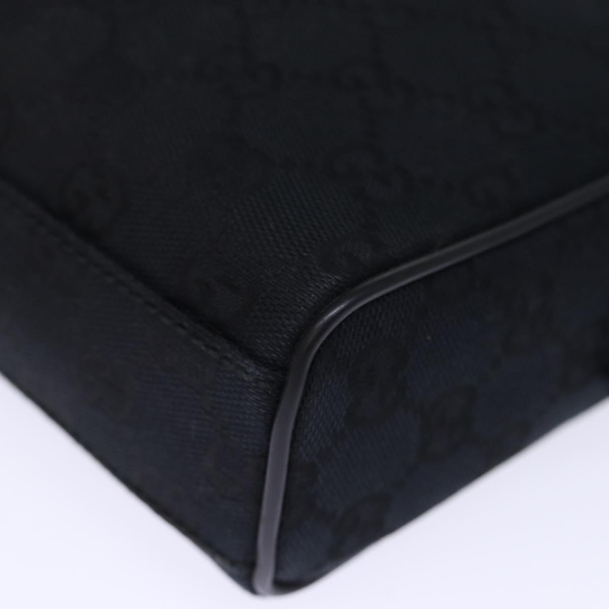 GUCCI GG Canvas Clutch Bag Black 018 1616 73233