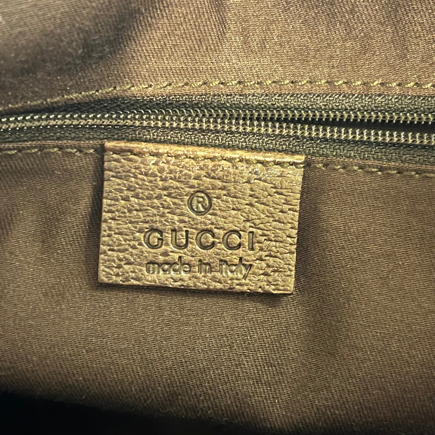 GUCCI Abbey Medium GG Monogram Canvas Tote Bag