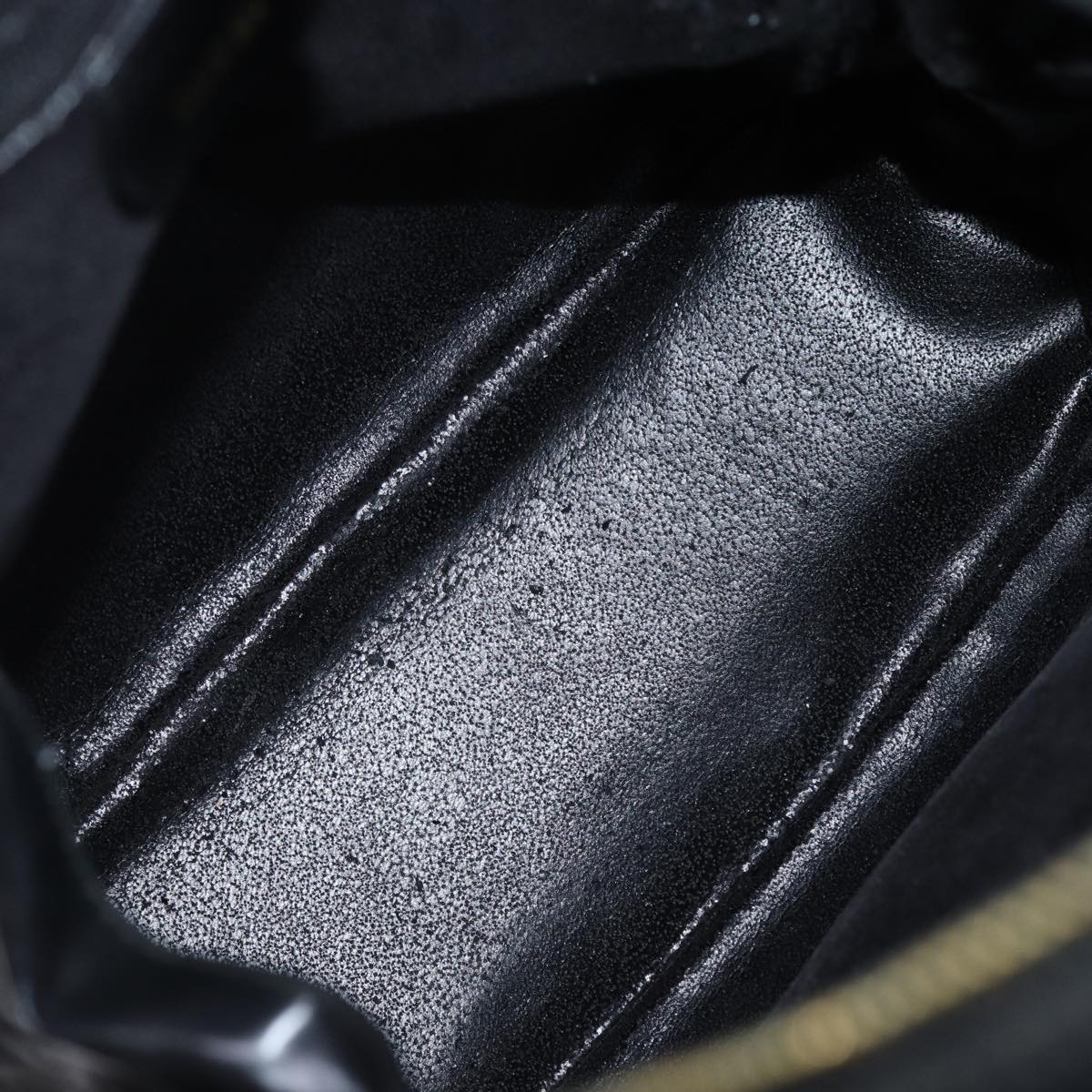 GUCCI Bamboo Body Bag Patent leather Black 73357