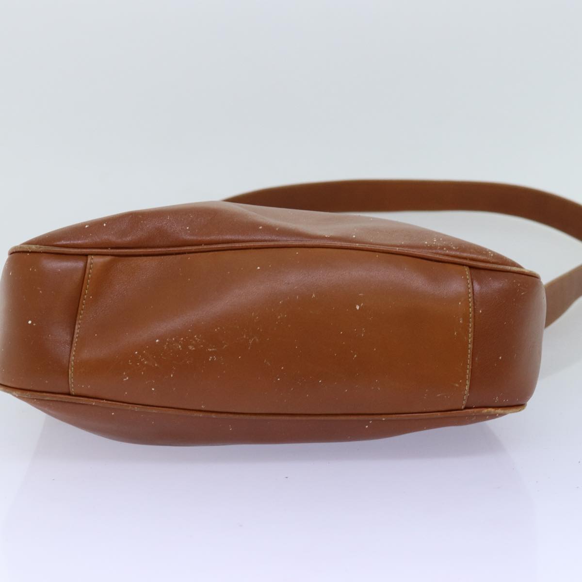 GUCCI Bamboo Shoulder Bag Leather 2way Brown 001 0166 1638 73358