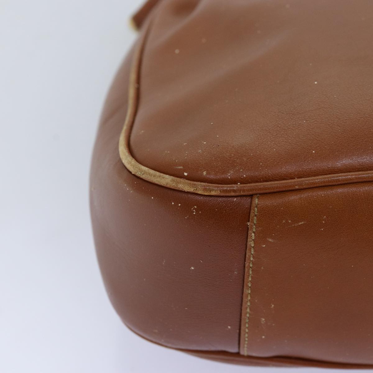 GUCCI Bamboo Shoulder Bag Leather 2way Brown 001 0166 1638 73358