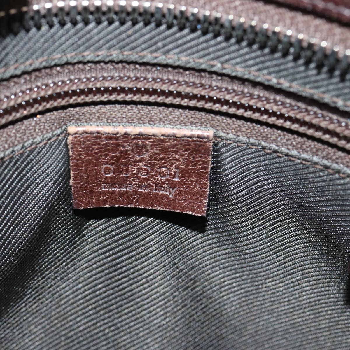 GUCCI GG Canvas Shoulder Bag Beige 122793 73373