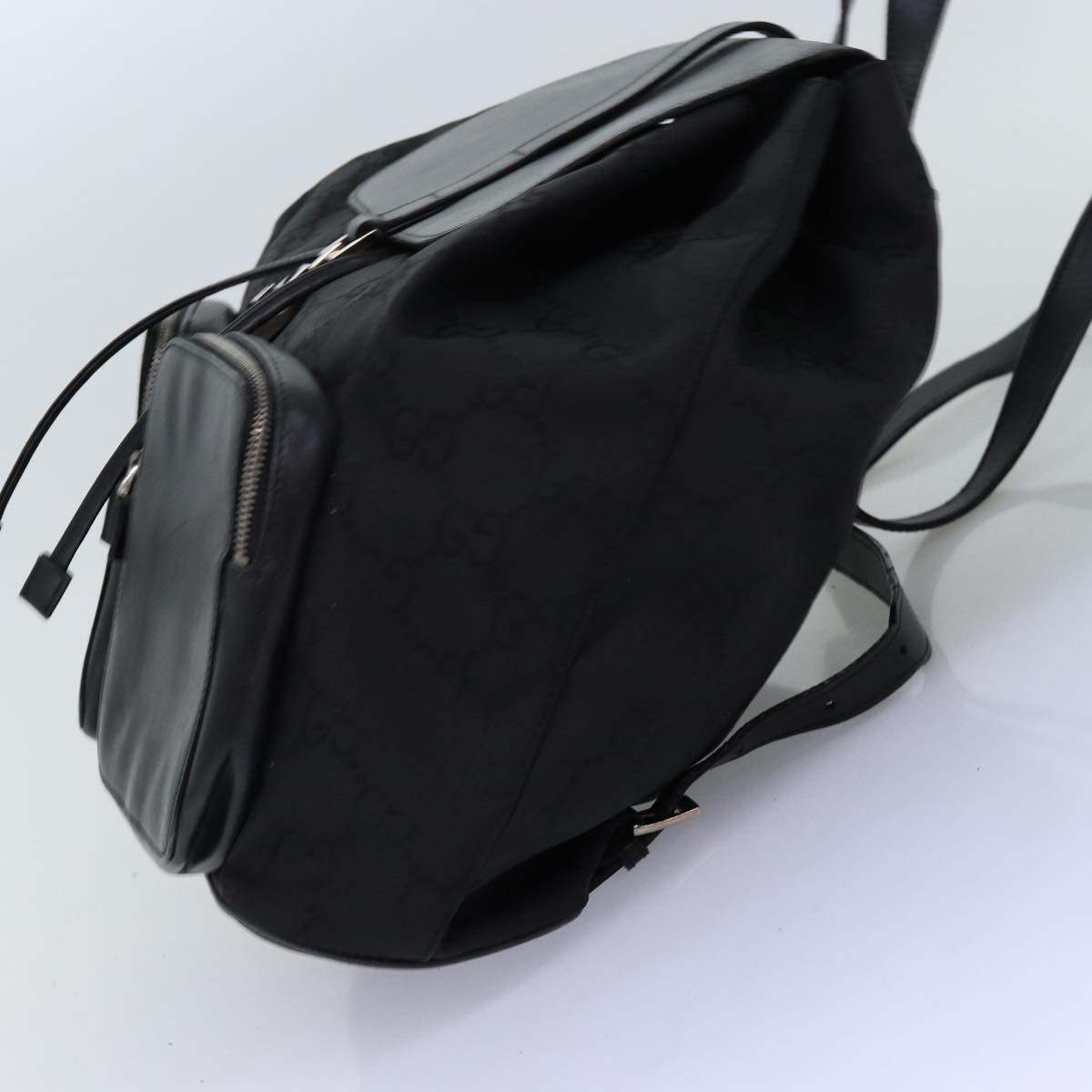 GUCCI GG Canvas Jackie Backpack Black 003 0246 73377