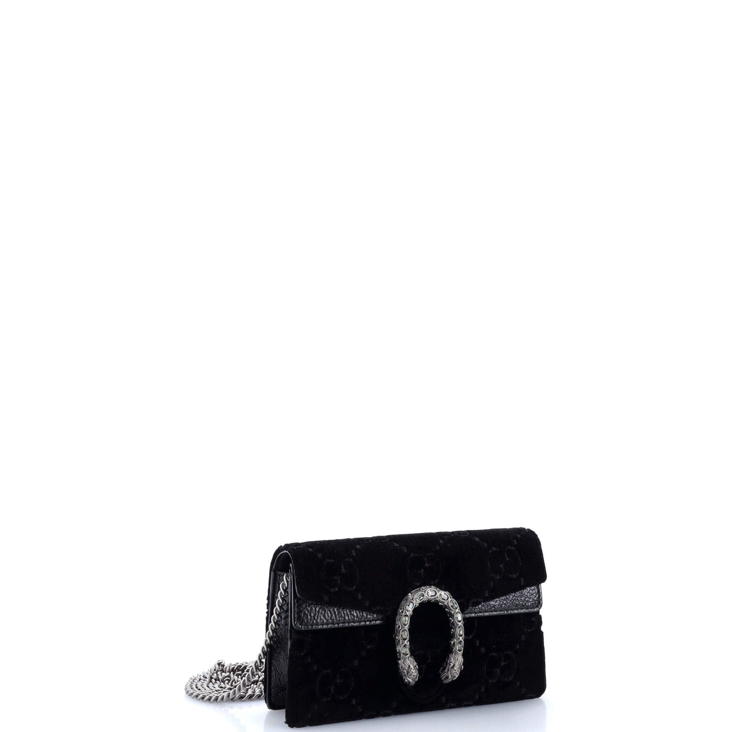 Dionysus Bag GG Velvet Super Mini