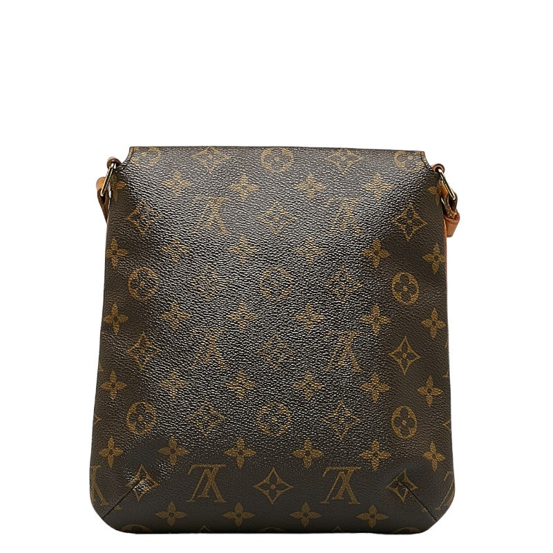 Louis Vuitton Monogram Salsa Short Shoulder Bag M51258 Brown PVC Leather Lady Louis Vuitton