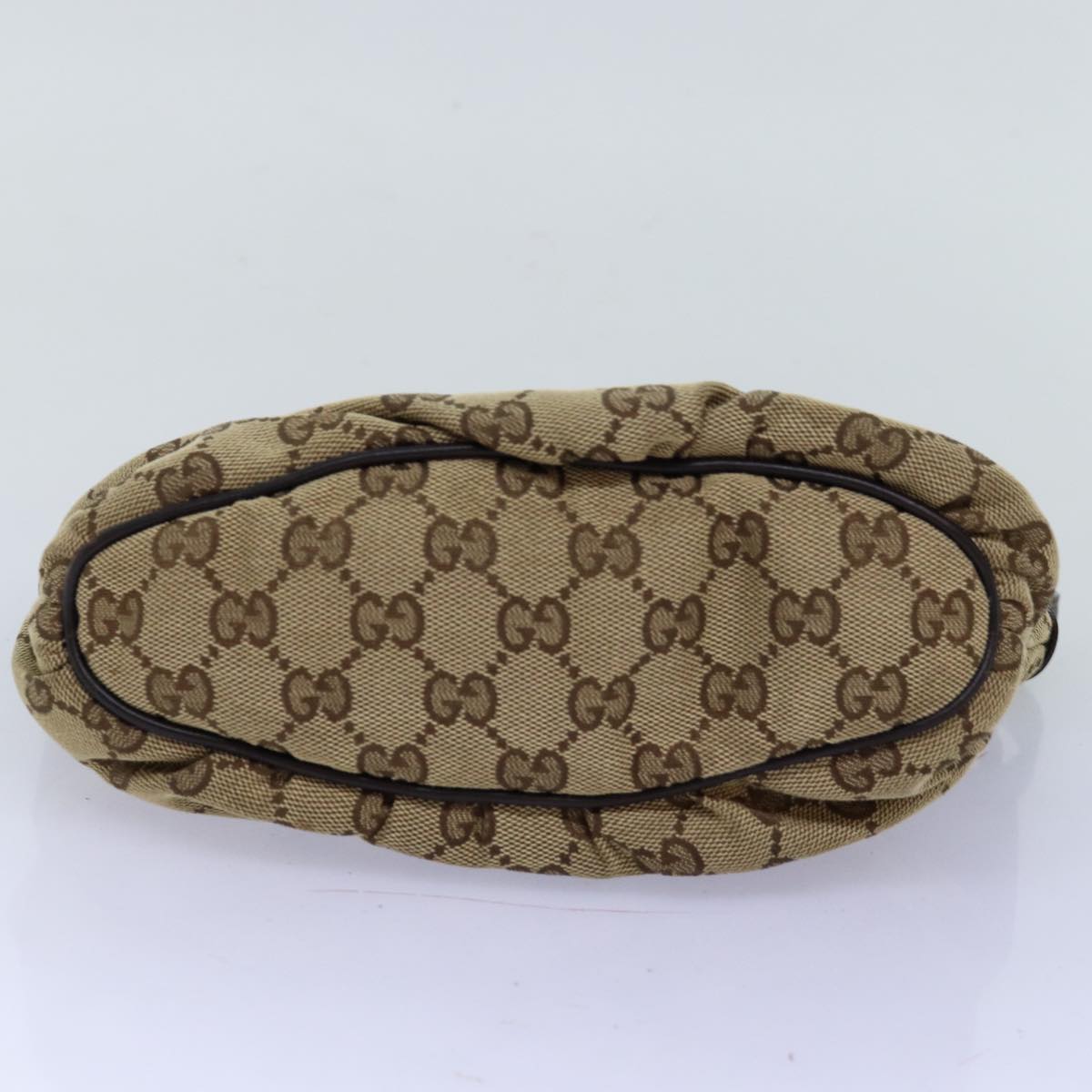 GUCCI GG Canvas Shoulder Pouch Beige 224093 73651