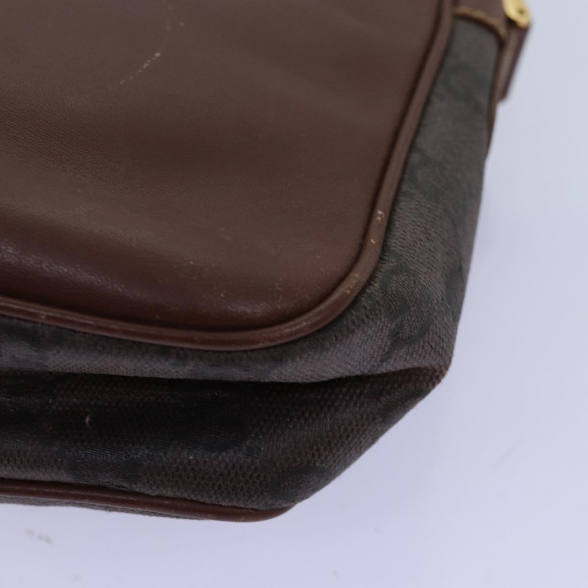 GUCCI GG Canvas Shoulder Bag Brown 007 256 0084 73658