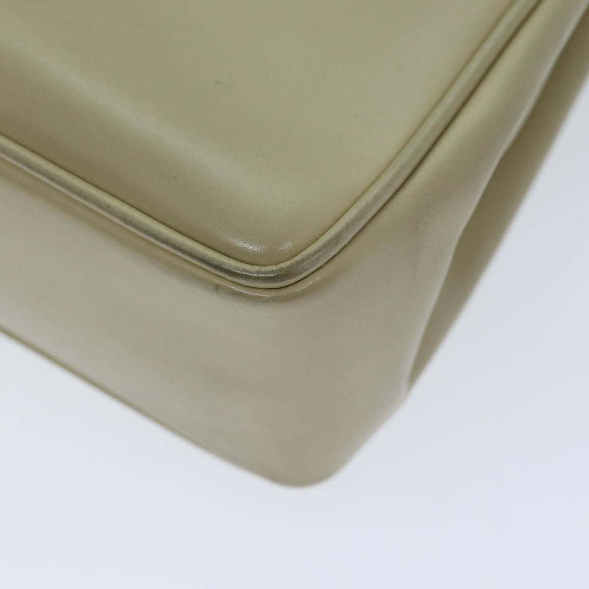 GUCCI Hand Bag Leather Beige 000 110 0092 73730