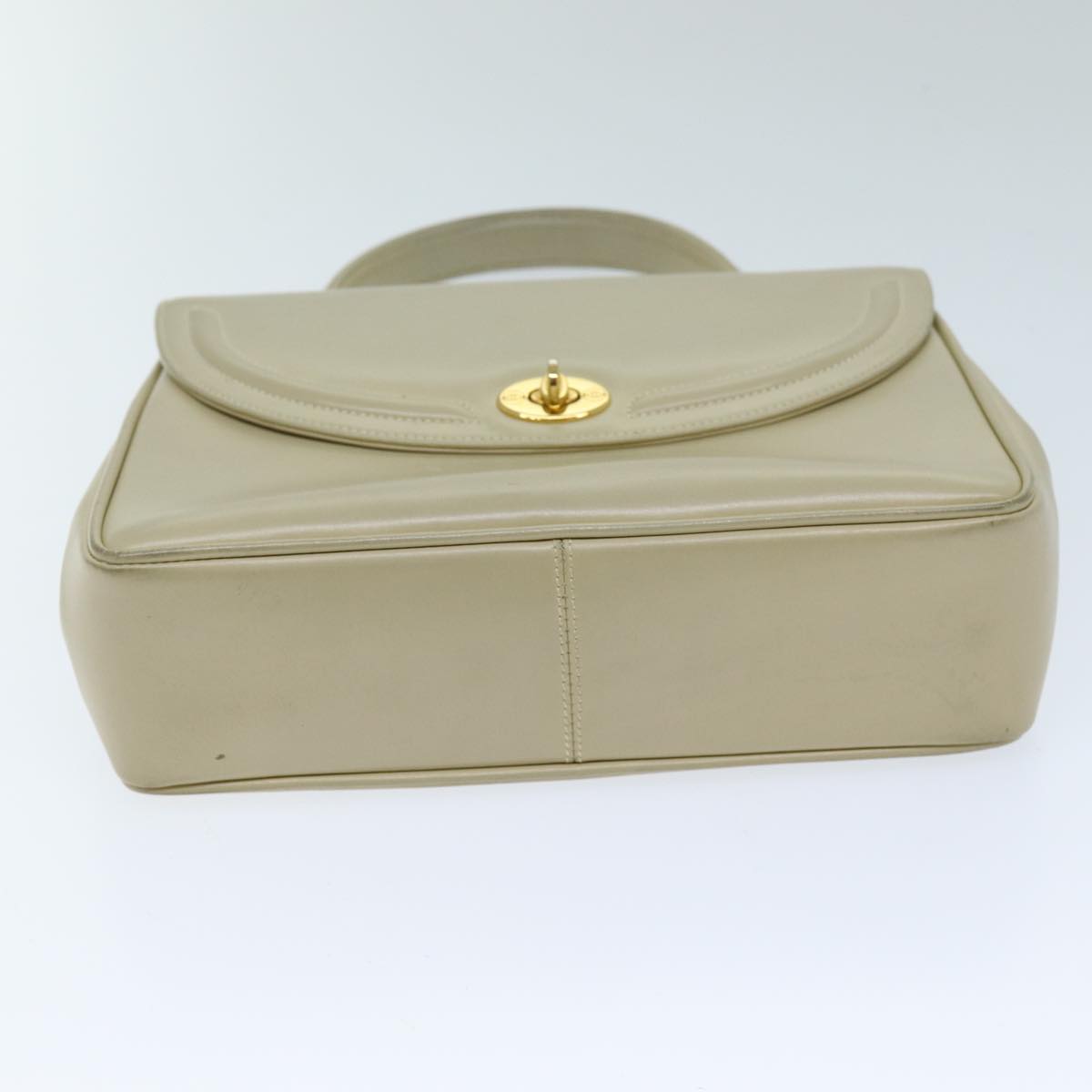 GUCCI Hand Bag Leather Beige 000 110 0092 73730