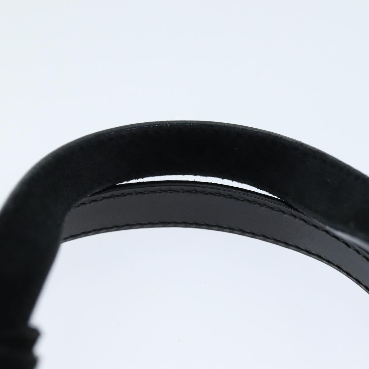 GUCCI Hand Bag Suede Black 000 2113 0553 73731