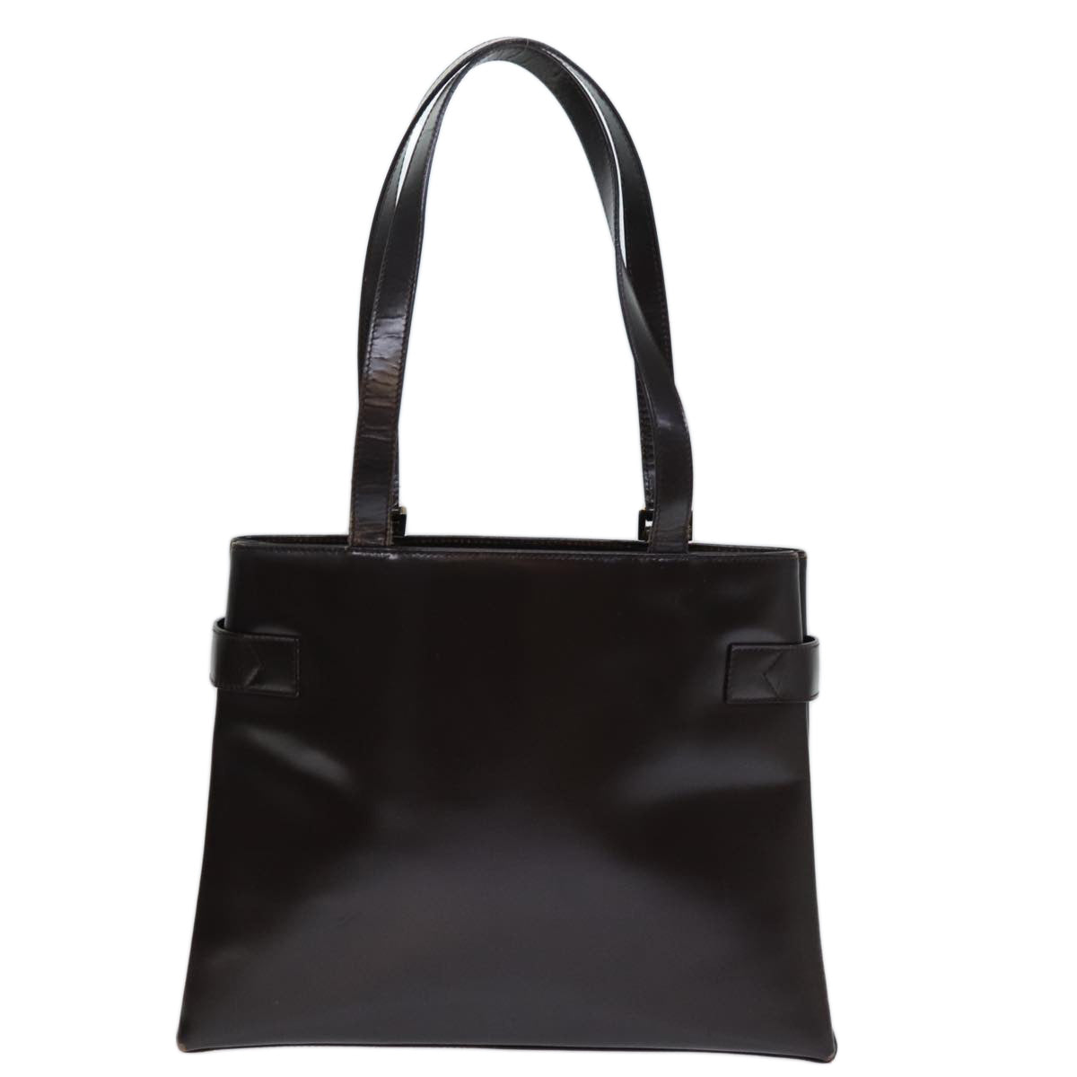 GUCCI Tote Bag Patent leather Brown 002 2113 0333 73732