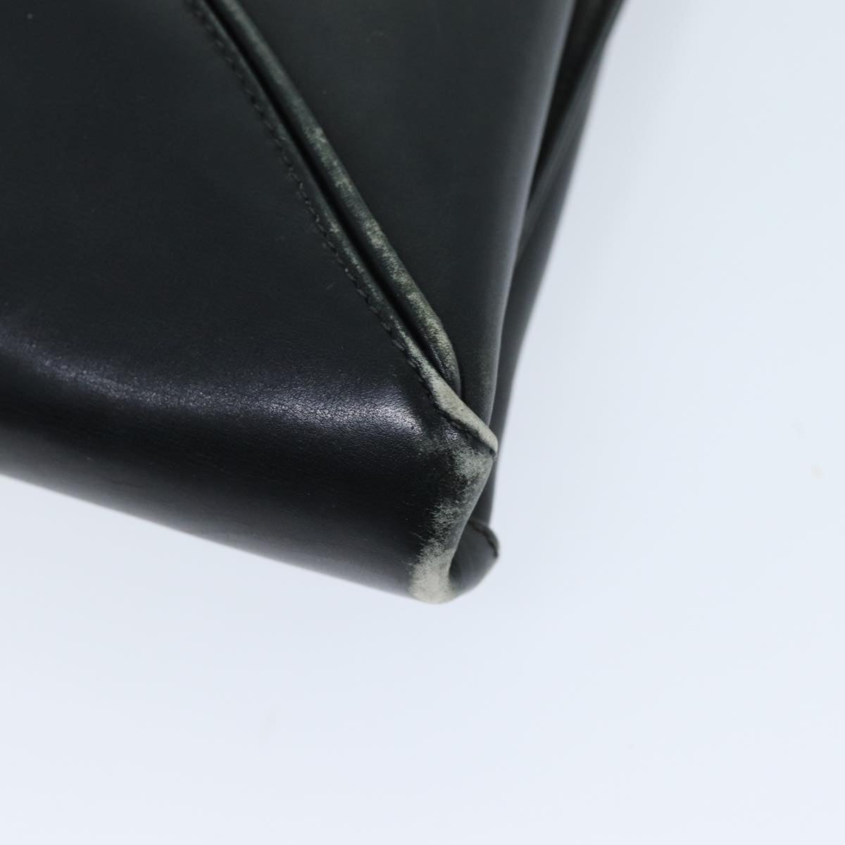 GUCCI Shoulder Bag Leather Black 73737