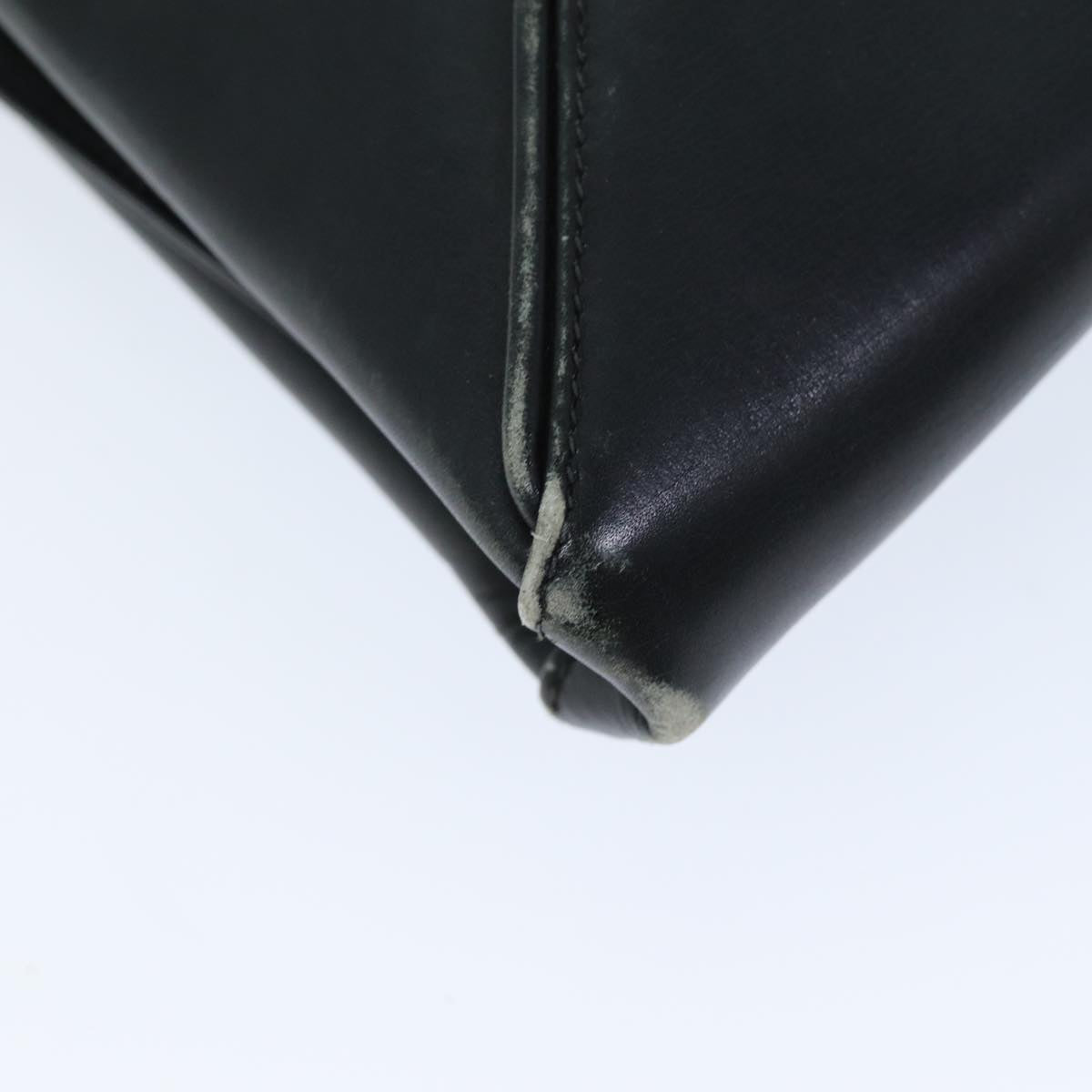 GUCCI Shoulder Bag Leather Black 73737