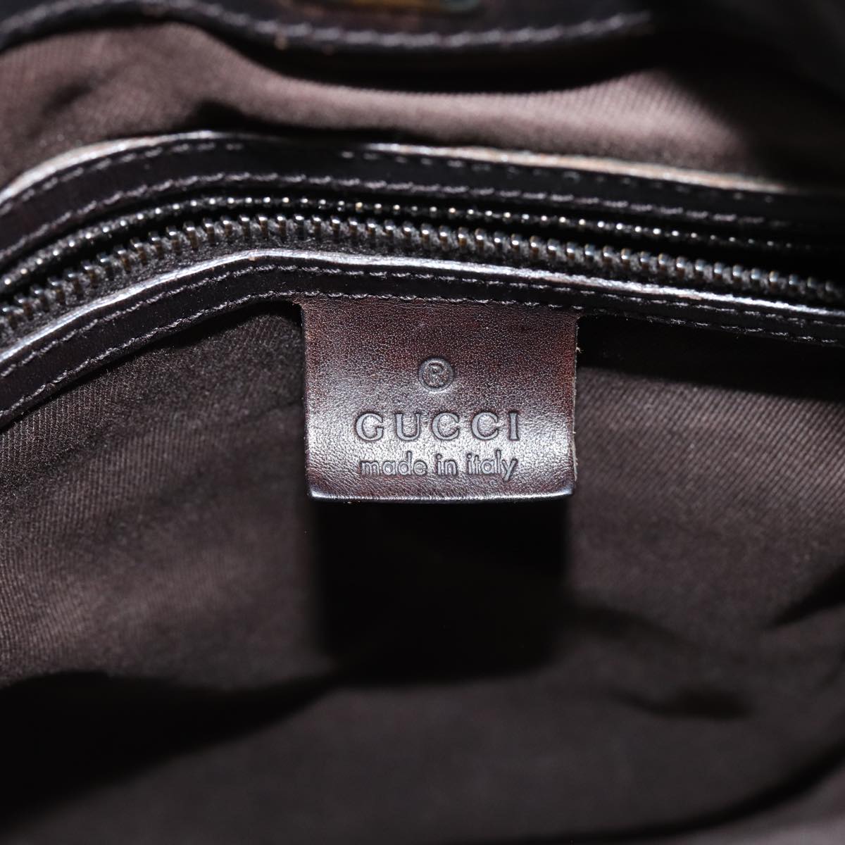 GUCCI GG Canvas Shoulder Bag Beige 106242 73740