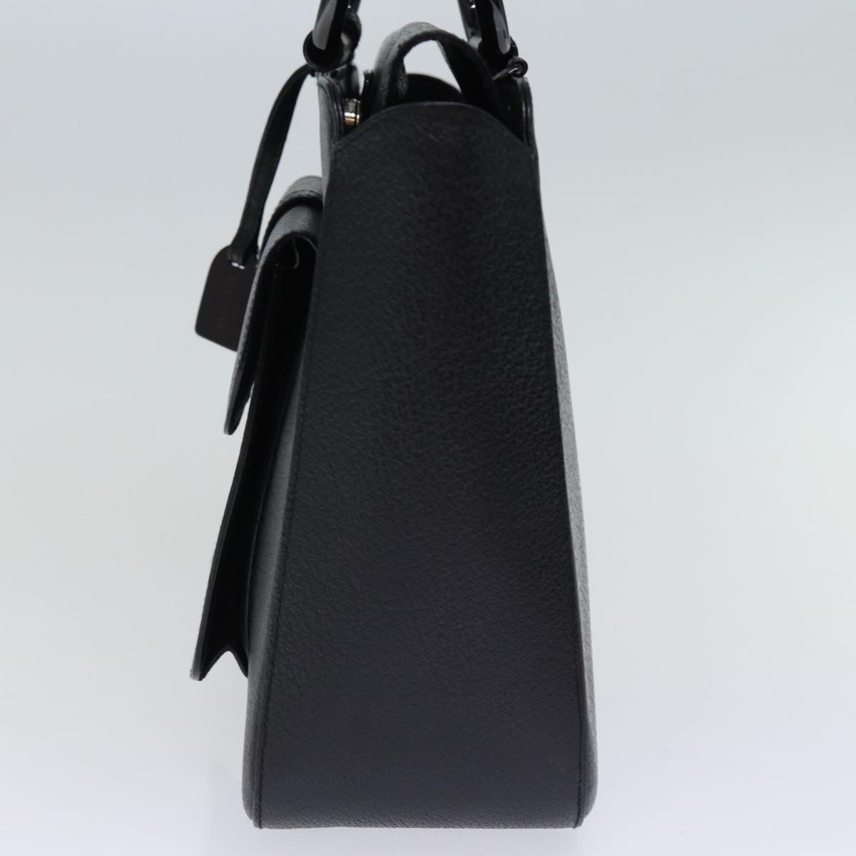 GUCCI Hand Bag Leather 2way Black 000 2058 0307 6 73864