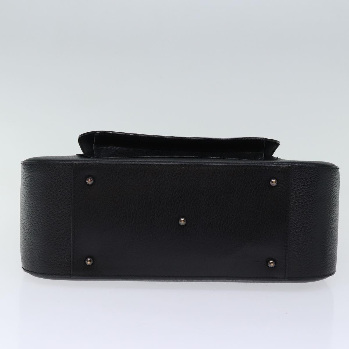 GUCCI Hand Bag Leather 2way Black 000 2058 0307 6 73864