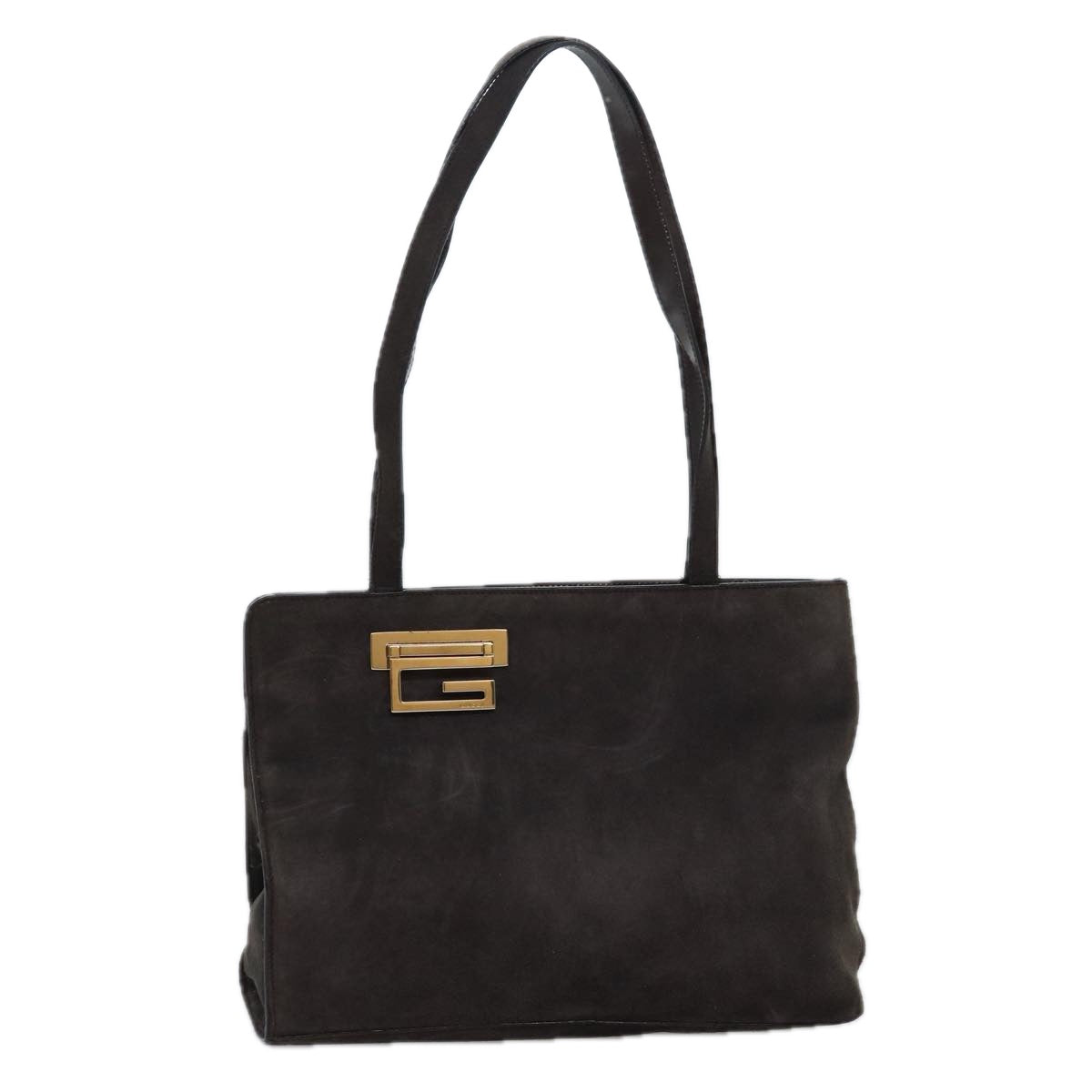 GUCCI Tote Bag Suede Brown 002 2684 0344 73890