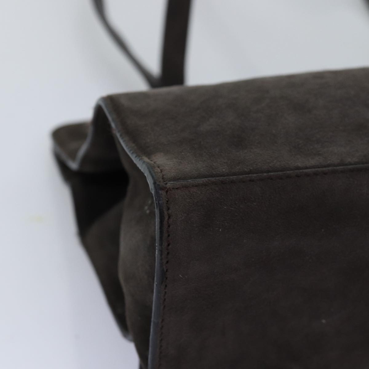 GUCCI Tote Bag Suede Brown 002 2684 0344 73890