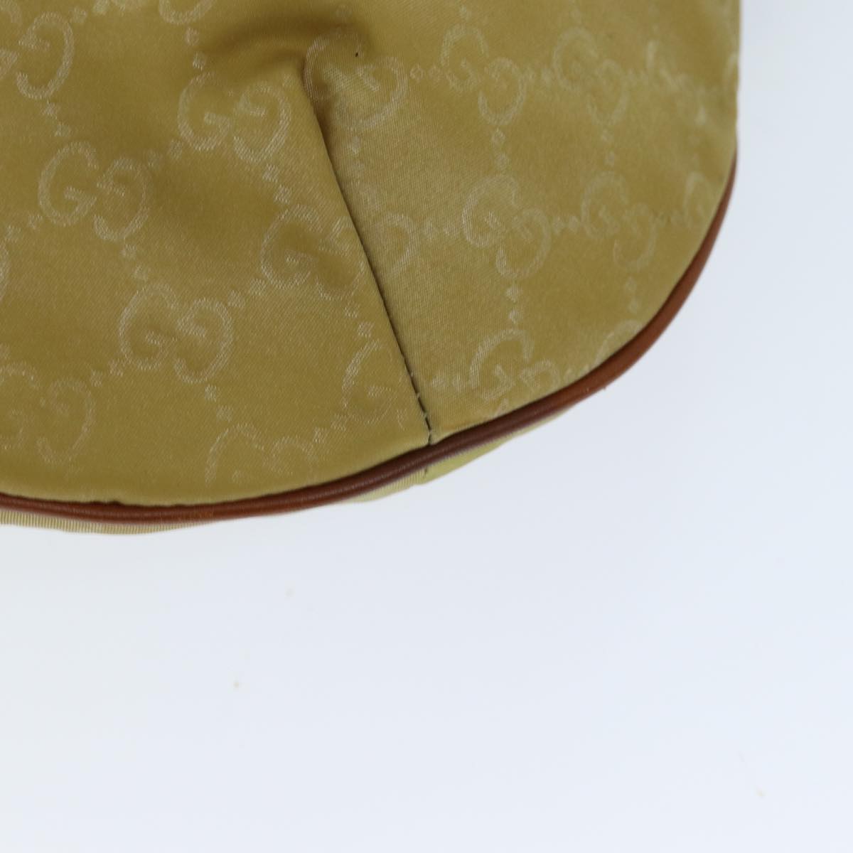 GUCCI GG Canvas Shoulder Bag Beige 181092 73892