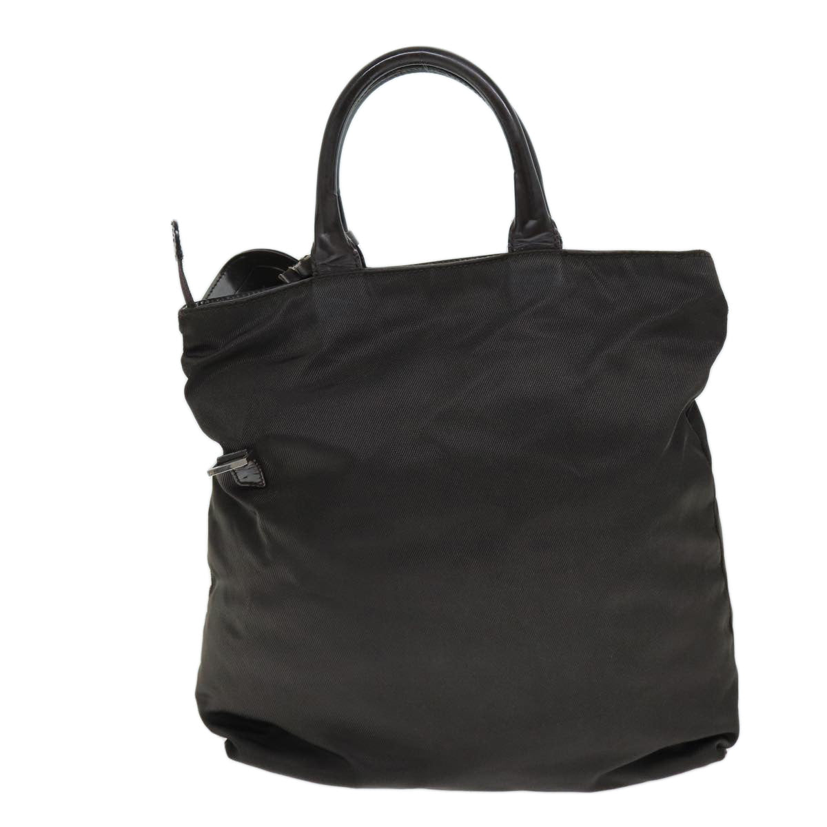 GUCCI Tote Bag Nylon 2way Brown 019 0283 73893
