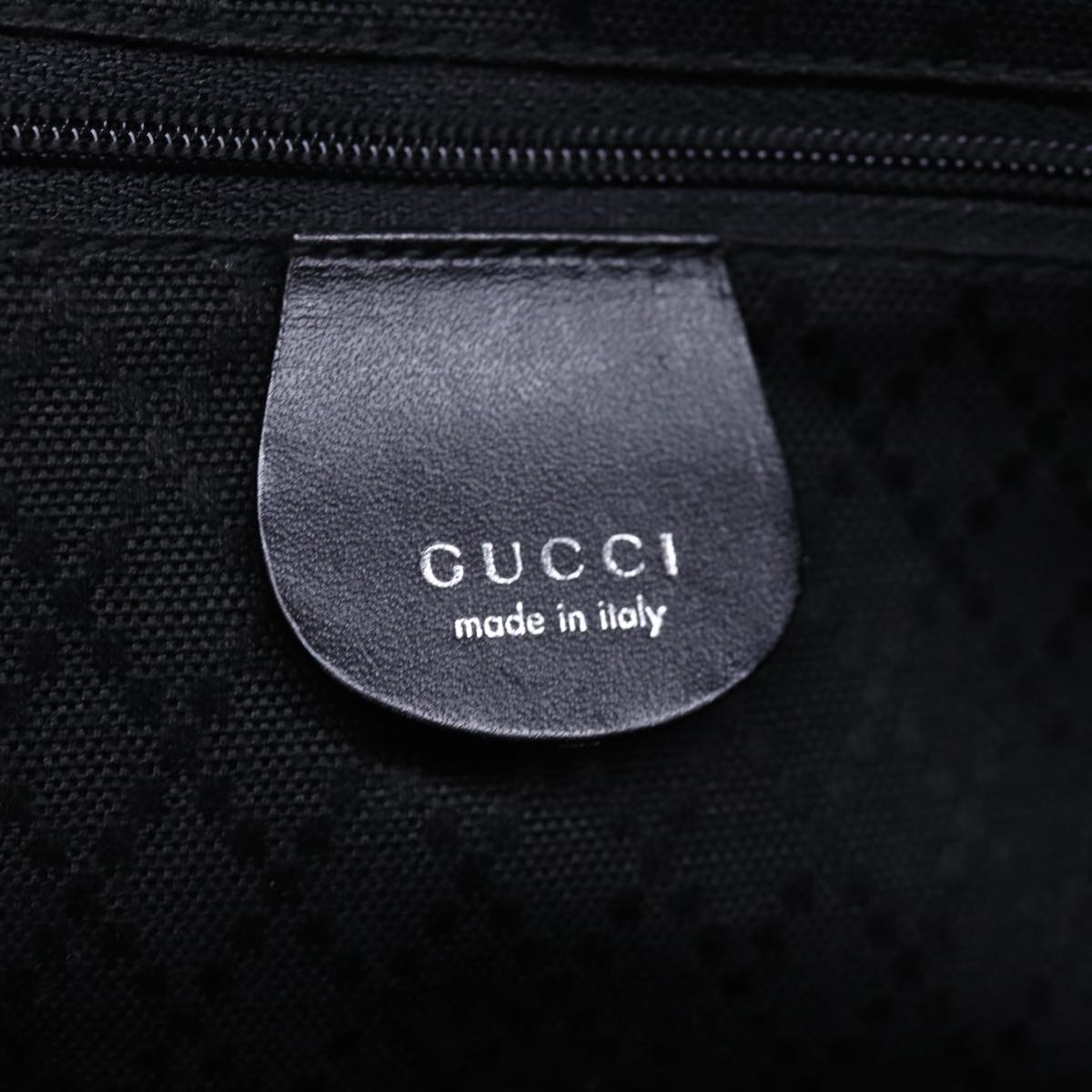 GUCCI Tote Bag Nylon Black 002 3754 0404 73899
