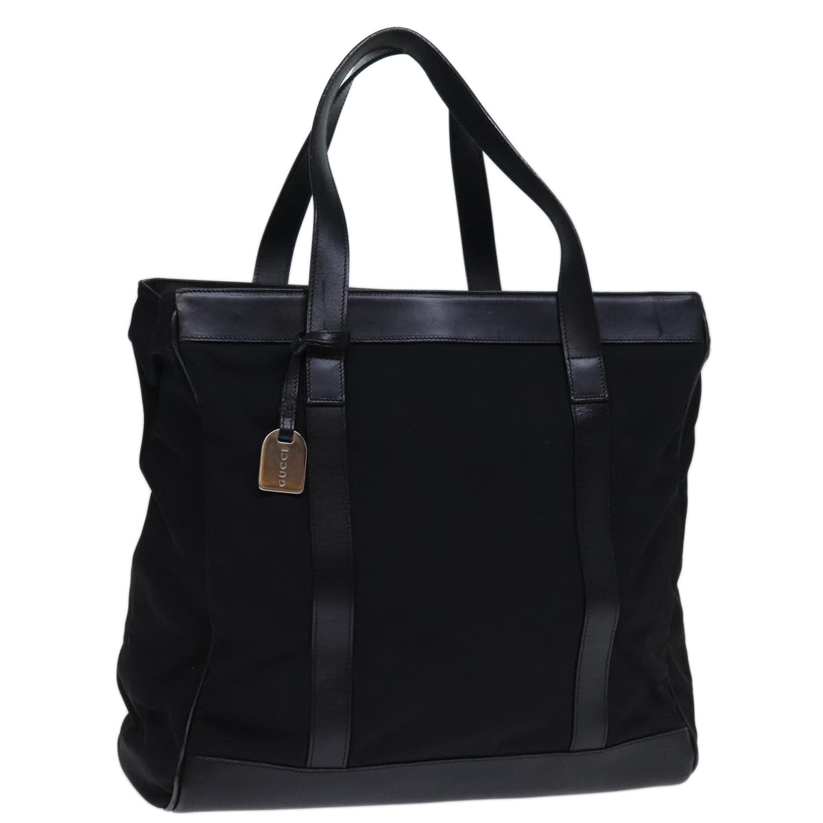 GUCCI Tote Bag Nylon Black 002 3754 0404 73899