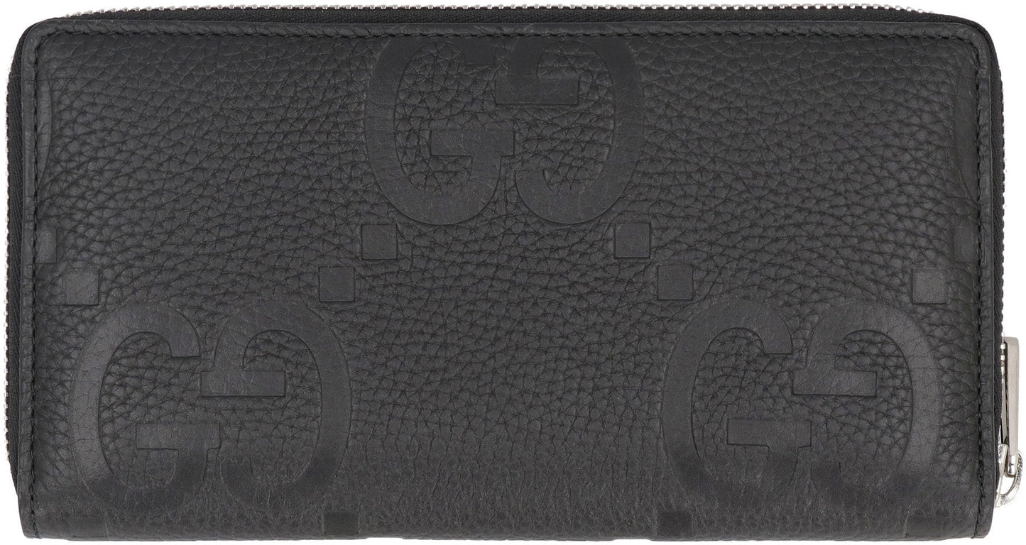 GUCCI Jumbo GG Zip Around Wallet