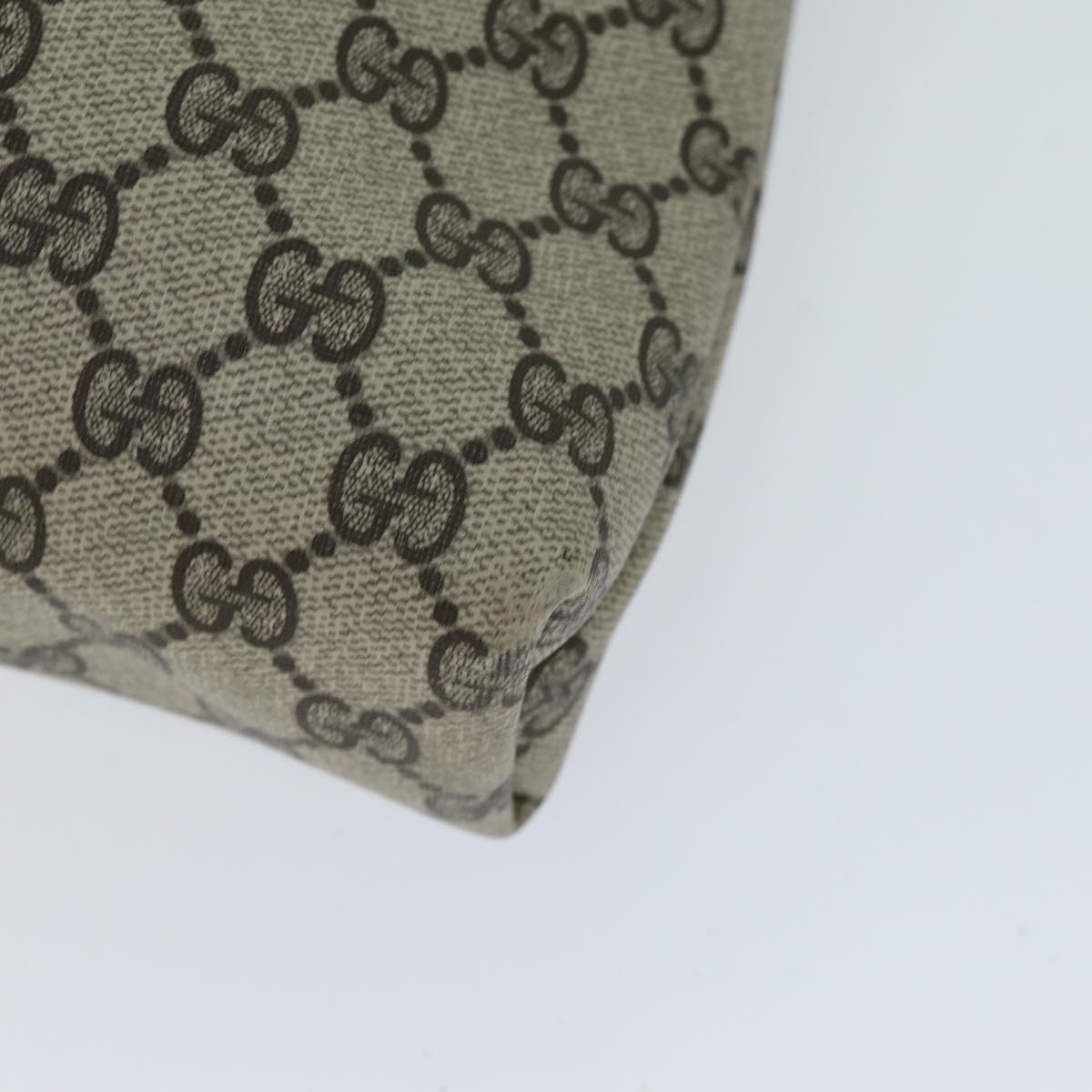 GUCCI GG Supreme Web Sherry Line Tote Bag Beige Red Green 001 080 494 73985
