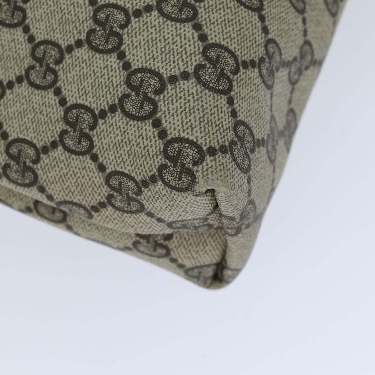 GUCCI GG Supreme Web Sherry Line Tote Bag Beige Red Green 001 080 494 73985