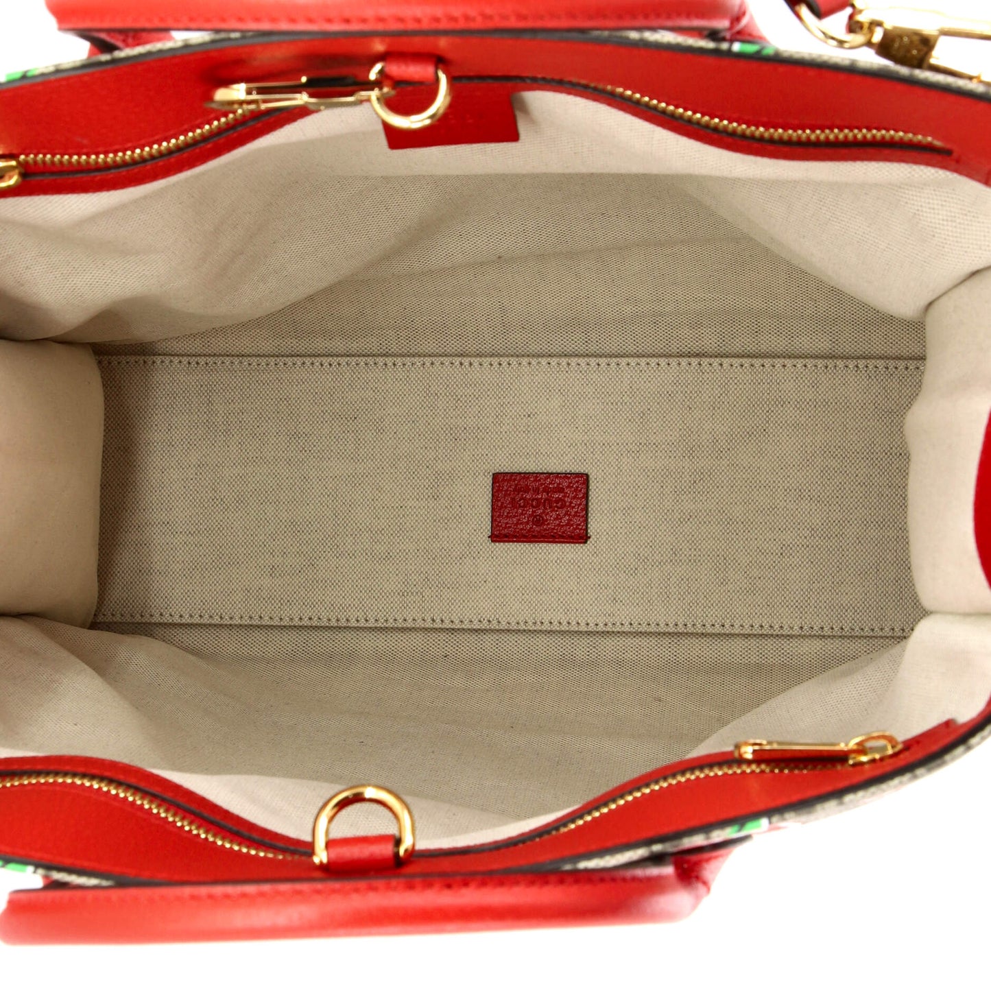 Interlocking G Tote Printed GG Coated Canvas Vertical
