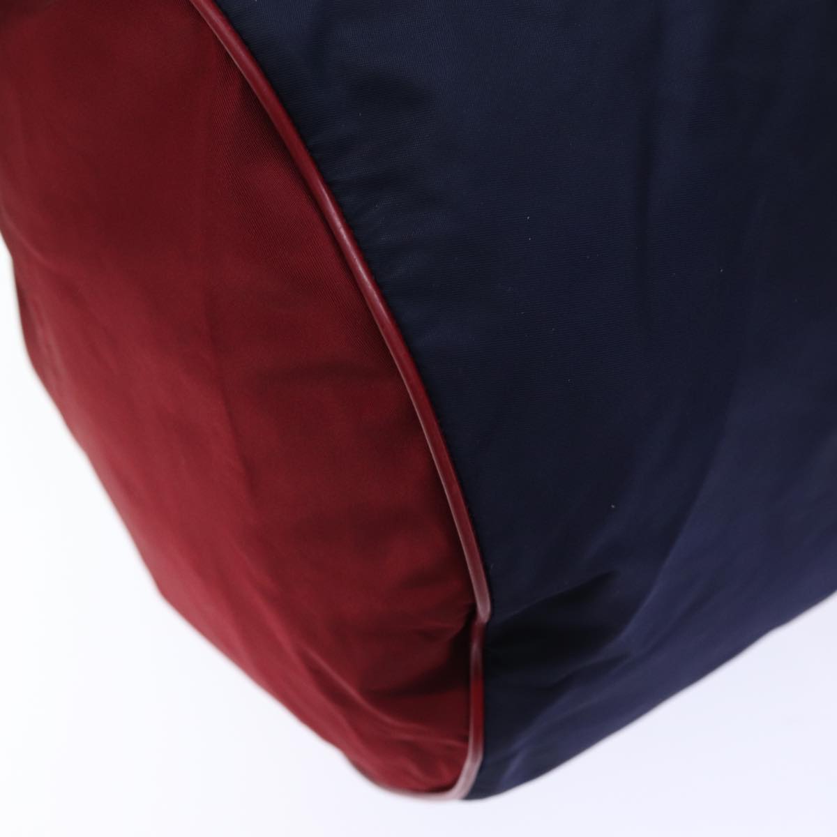 GUCCI Boston Bag Nylon Navy Red Green 189655 74103