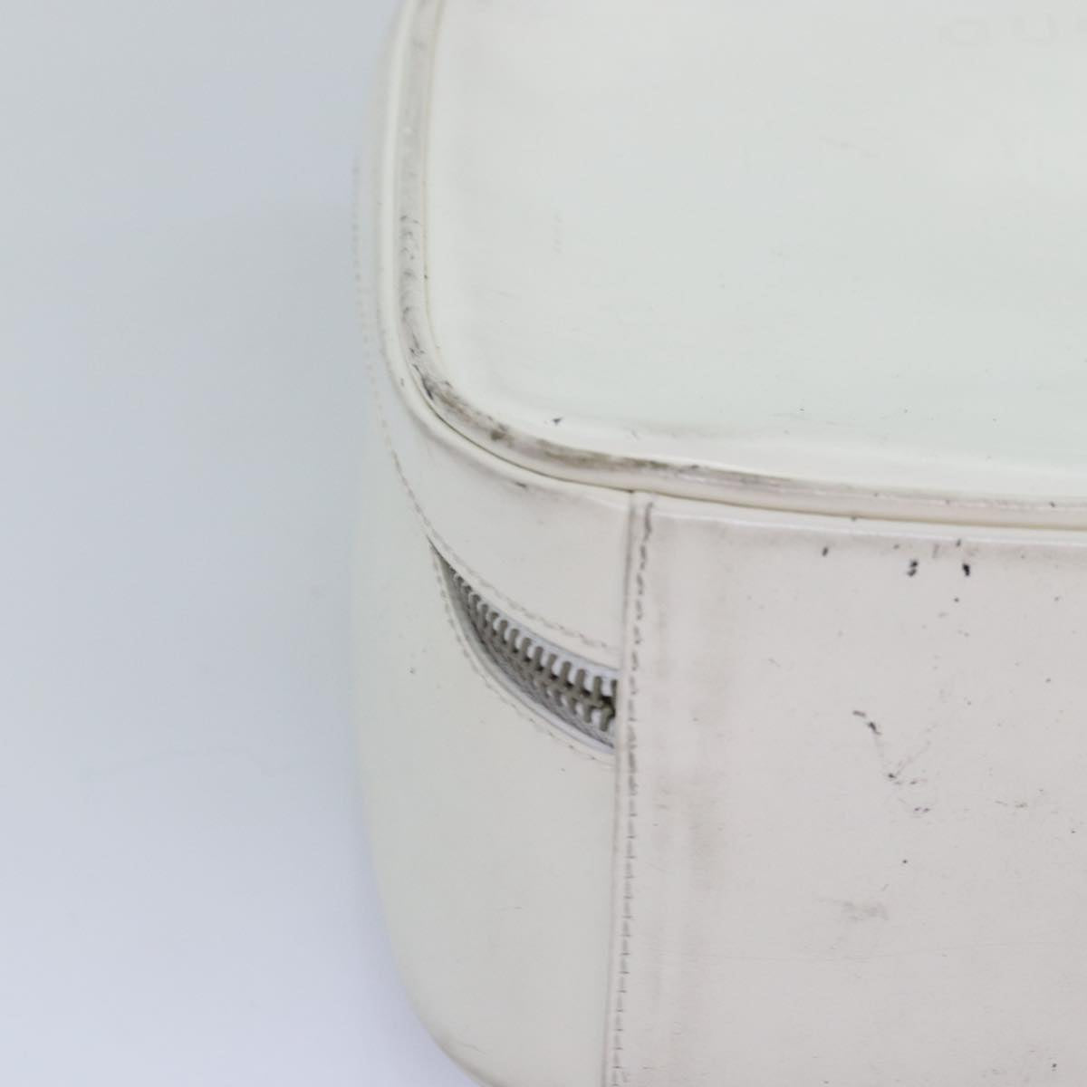 GUCCI Hand Bag Patent leather 2way White 000 270 0323 74229