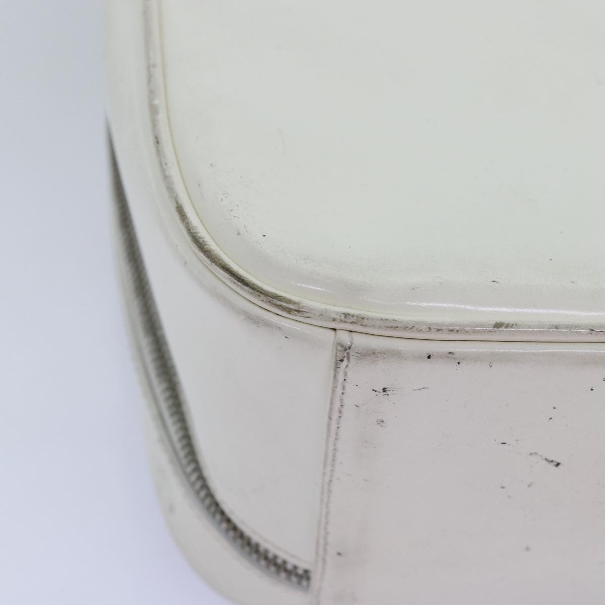 GUCCI Hand Bag Patent leather 2way White 000 270 0323 74229