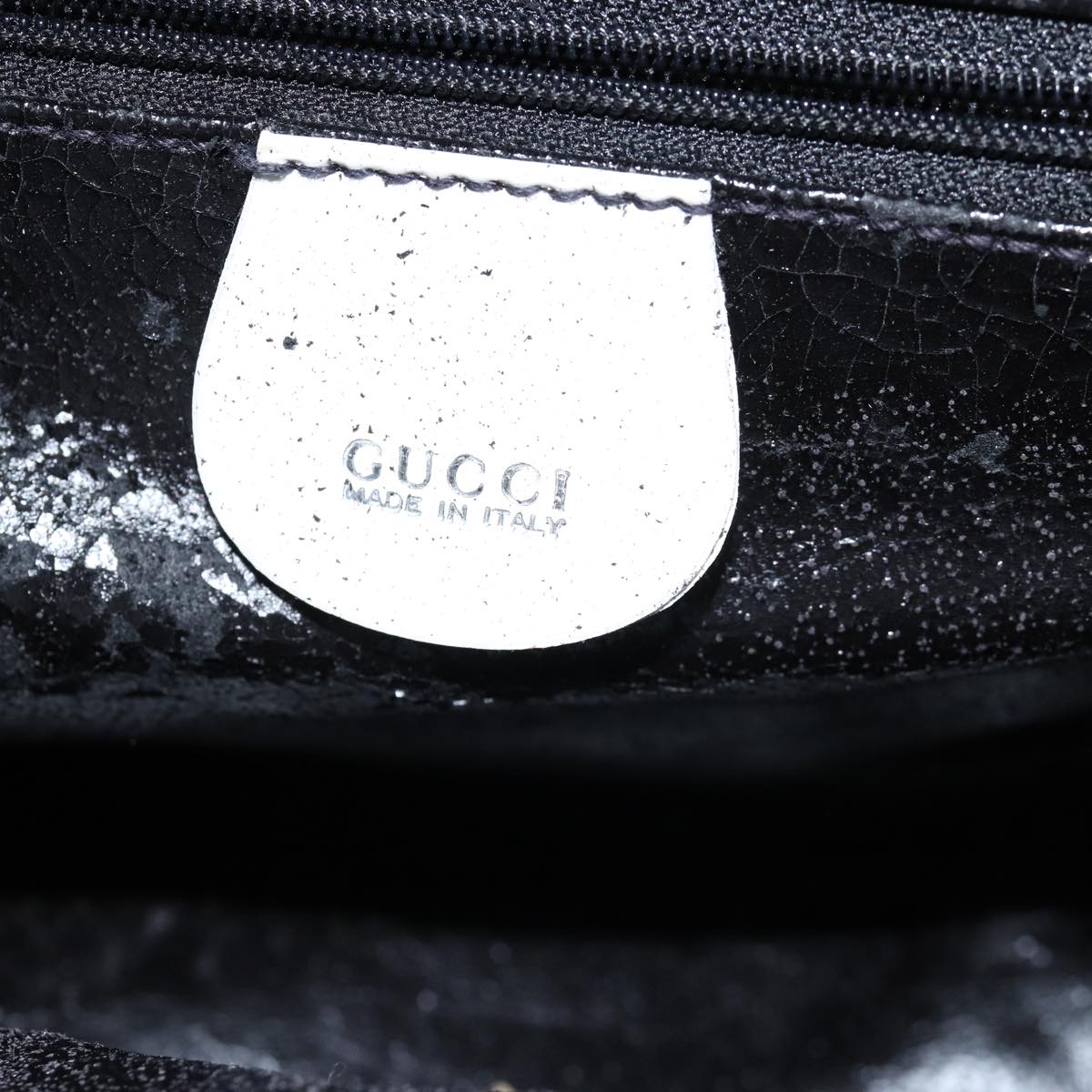 GUCCI Hand Bag Patent leather 2way White 000 270 0323 74229