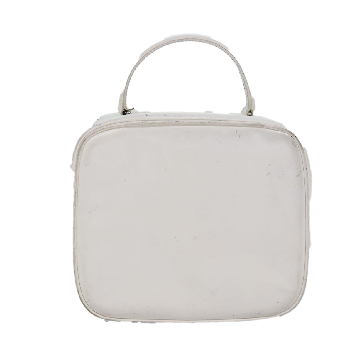 GUCCI Hand Bag Patent leather 2way White 000 270 0323 74229