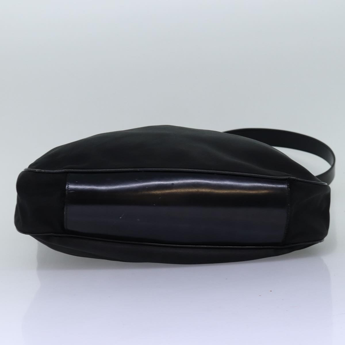 GUCCI Bamboo Hand Bag Nylon 2way Black 001 2058 1577 5 74234