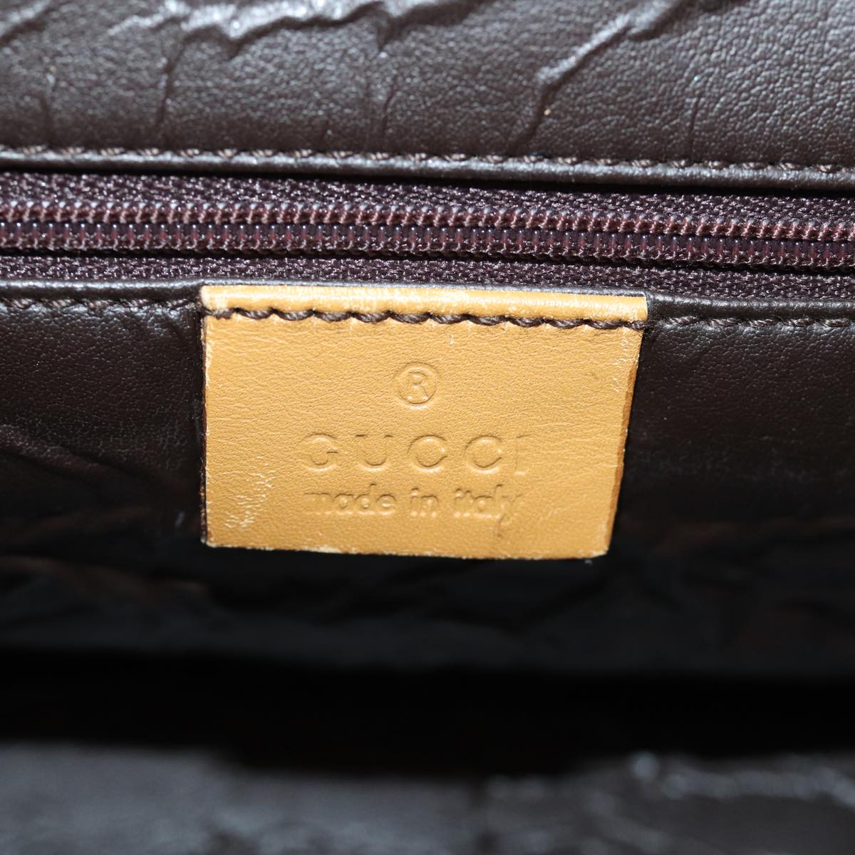 GUCCI GG Canvas Sherry Line Hand Bag Beige Red Brown 002 1093 74434