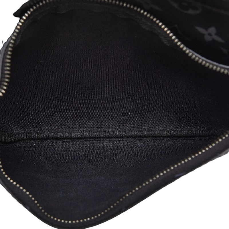 Louis Vuitton Monogram Eclipse Reversee Triomessenger Shelter Bag M69443 Black Gr PVC Leather  Louis Vuitton