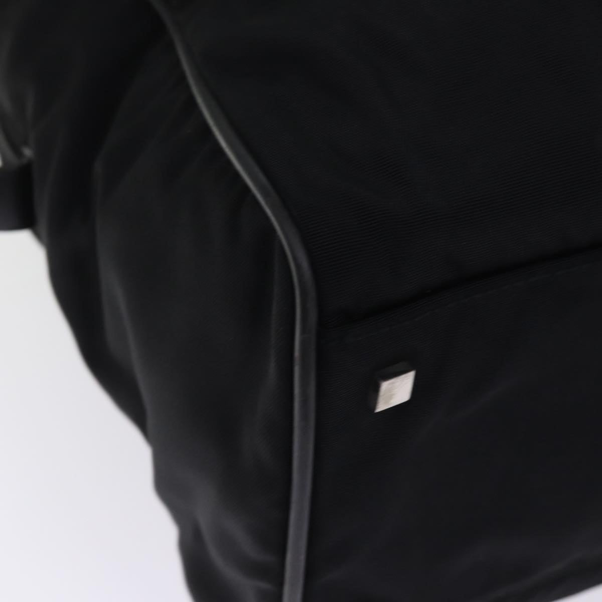 GUCCI Boston Bag Nylon 2way Black 74476