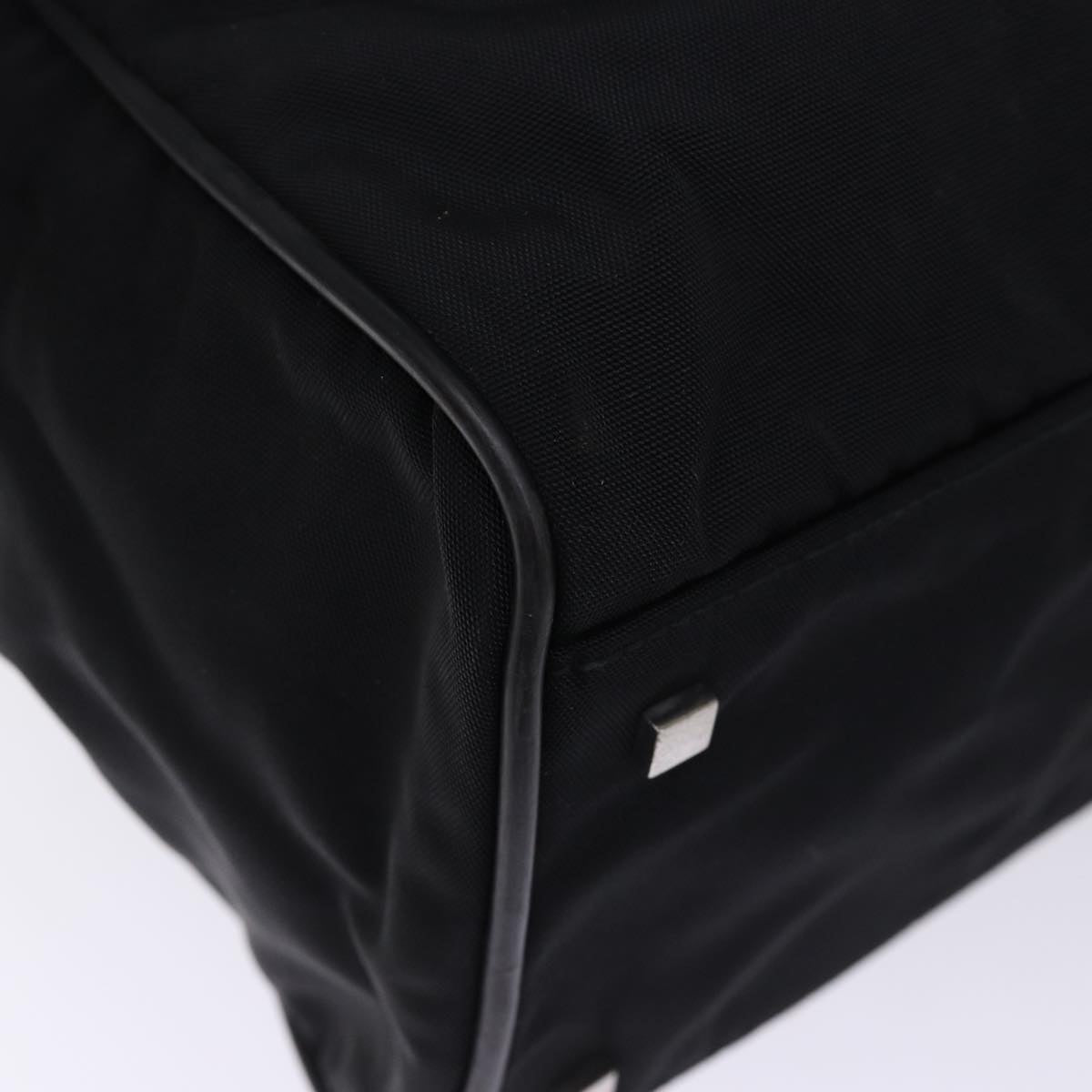 GUCCI Boston Bag Nylon 2way Black 74476