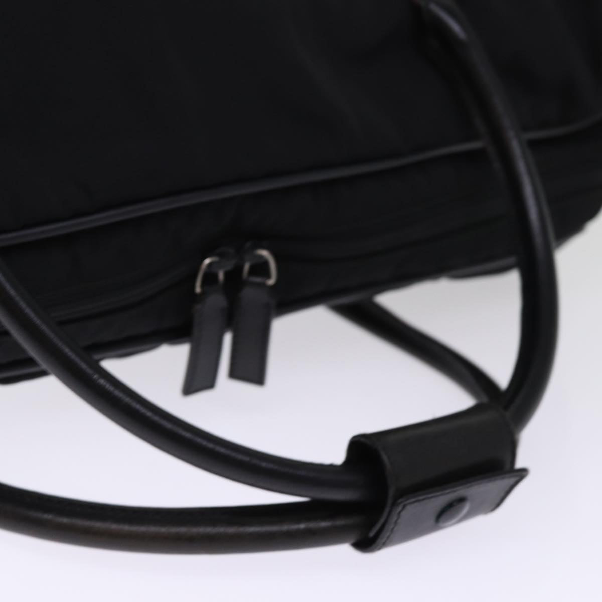 GUCCI Boston Bag Nylon 2way Black 74476