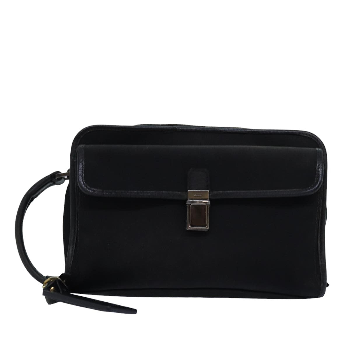 GUCCI Clutch Bag Nylon Black 108844 74493