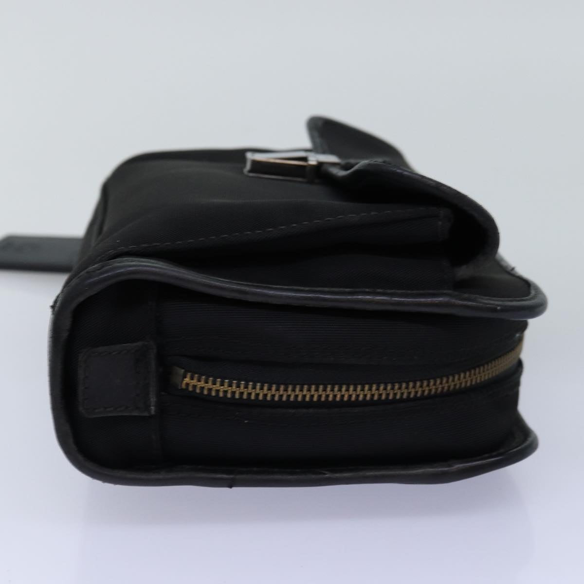 GUCCI Clutch Bag Nylon Black 108844 74493
