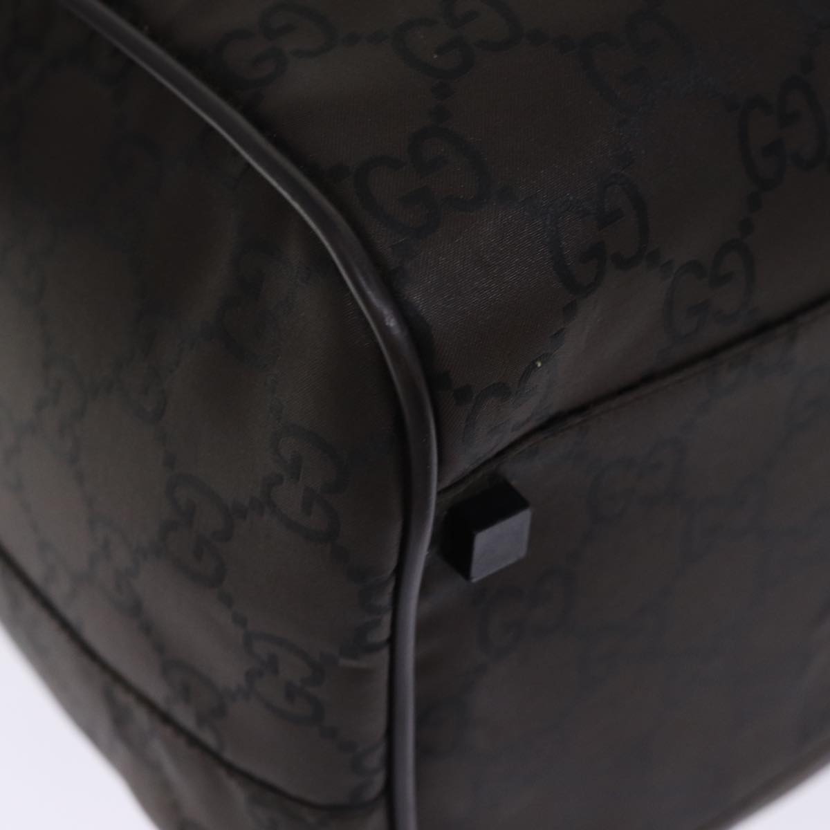 GUCCI GG Canvas Boston Bag Brown 012 0383 74553